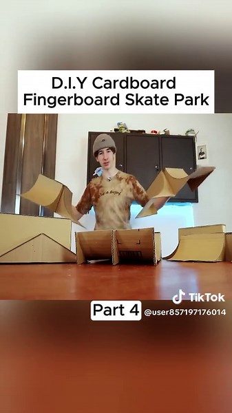 D.I.Y. Skate Park for Fingerboards: Create Your Own!