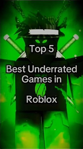 Top ☠️ 5 Best Underrated Games in Roblox (2026) #roblox​ #top​ #shorts​