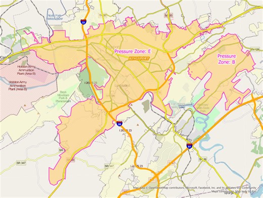 Waterline break causes outage in large parts of Kingsport, boil water advisory issued