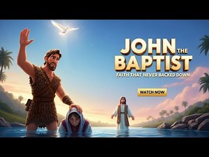 The Unwavering Faith of John the Baptist | Animated Bible Story for Kids