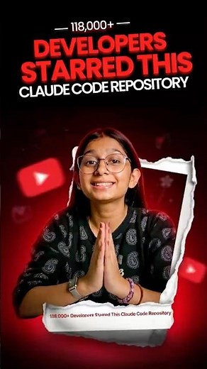 118,000+ Developers Starred This Claude Code Repository #ClaudeCode #AI #GitHub #CodingAI