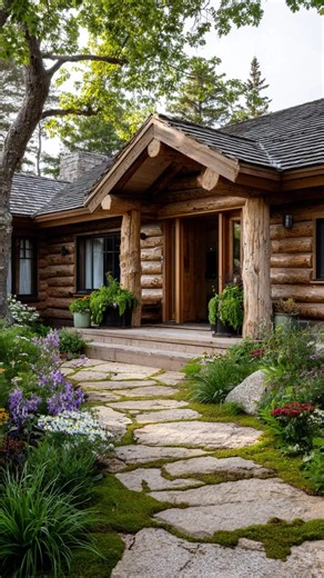 Stunning inspiration awaits, these log cabin home exterior ideas blend rustic charm with modern appeal. Imagine your dream retreat with these creative design tips today! | Sustainability Success