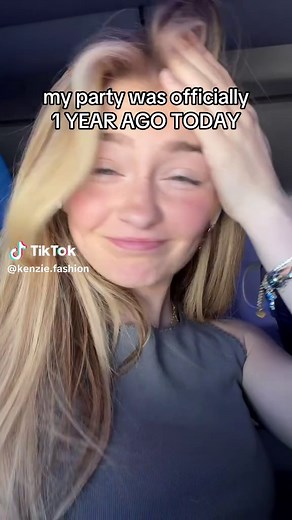 guys the party was for 1mil on yt not tiktok i had like 300k on here when i threw it 😭 #fyp #viral#kenzieyolles1millionparty