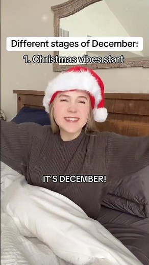 The different stages of December #comedy #skit #pov #funny