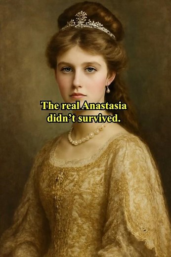 The real Anastasia didn't survived 🥀 #history #art #anastasia #disney