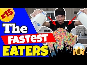 The Fastest Eaters Compilation #15 | Matt Stonie & Leah Shutkever