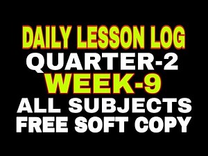 Daily lesson log for Grade-4 Week-9/Quarter-2