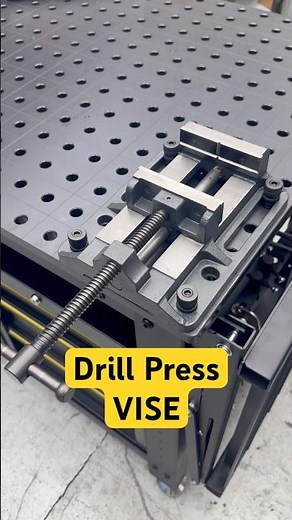 Stop Letting Your Drill Bit Walk | Drill Press Vise Demo #weldingtools #machinist #shoptools