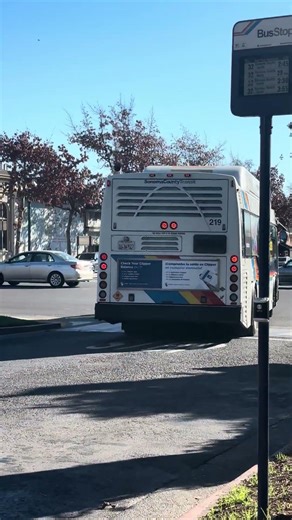 Sonoma County Transit #219 Route 30 Departing Sonoma Plaza