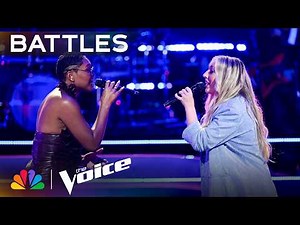 Bijou Belle & Jaali Boyd Pour Their Hearts into The Weeknd's “Die For You” | The Voice Battles | NBC