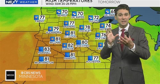 NEXT Weather: 9 a.m. forecast from Oct. 1, 2024