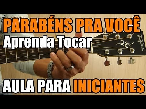 Parabéns pra Você em 2 Ritmos (como tocar - aula de violão iniciante)