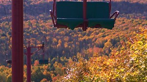Awesome video shot by Brad Vaara yesterday 😍🍁🍂 The colors are poppin' now, so come visit us! Only 2 weeks left of the season & there is, literally, no better time to see these views! We are open every day from 10 AM until 4:30 PM! | COPPER PEAK