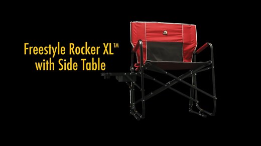 GCI Outdoor Freestyle Rocker XL with Side Table