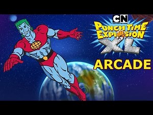 Cartoon Network Punch Time Explosion XL Arcade Mode with Captain Planet