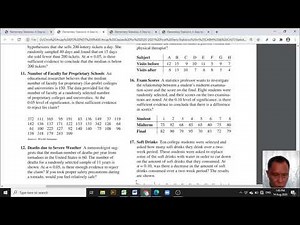 Excel Tutorial on Single-Sample Sign Test For Sample Size of More than 25