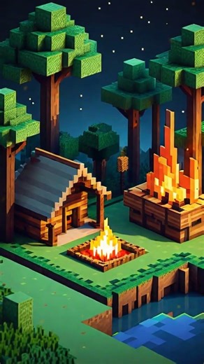 Campfire Smoke: Secret Mob Defense in Minecraft