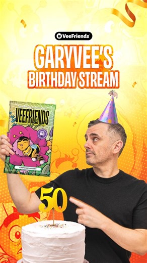 From the mind of @garyvee comes the heart of Gary Bee 🐝❤️ Introducing VeeFriends Comic Book #8, featuring the character inspired by GaryVee himself. The story follows Gary Bee on a busy day, spreading empathy and kindness to do extraordinary things. And what better day to release it? We’re dropping the comic for the public on GaryVee’s 50th Birthday on TikTok LIVE! Join the VeeFriends community as we celebrate five decades of GaryVee’s energy, vision, and impact. 🗓 When: Nov 14th @ 2:15PM ET �