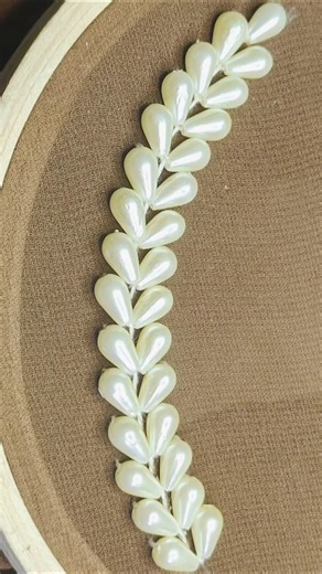 how to start this beautiful embroidery design #handembroidery #tutorial #art #diy #shorts #viral