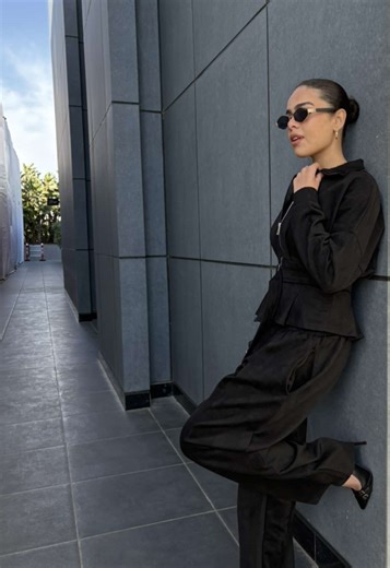 Black never tries too hard.🖤 The Signature Set in black for a timeless & effortless look ✨ #MKDesigns #winterfashion #winterset #fyp #signatureset