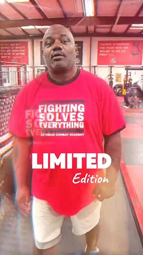 4.5K views · 73 reactions | Fighting Solves Everything” https://buff.ly/czquSOr The bold statement that defines warriors. Grab yours before they sell out! Now available exclusively from Las Vegas Combat Academy. Once it’s gone… it’s gone forever! Perfect for fighters, athletes, and anyone who lives by discipline and resilience. | Las Vegas Combat Academy | Facebook