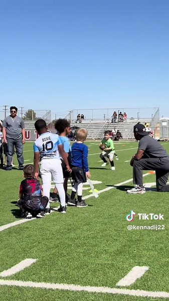 Pee wee football #5&U #practice