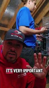 Amana S Series Installation | Wire Communication is key! #shorts #fyp #hvac #hvaclife