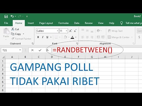 Cara menentukan sampel dengan simple random sampling di excel | Gampang tidak ribet