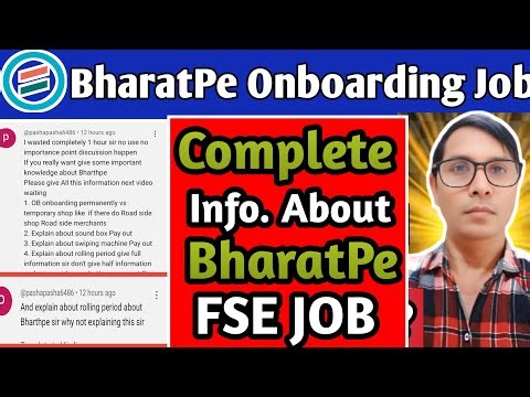 🔴 BharatPe FSE Job Full Tutorial | Temporary Shop Onboarding, TPV, Rolling Period Explained