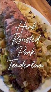 Roasted Pork Tenderloin #pork #porkrecipe #roastedpork #porktenderloin