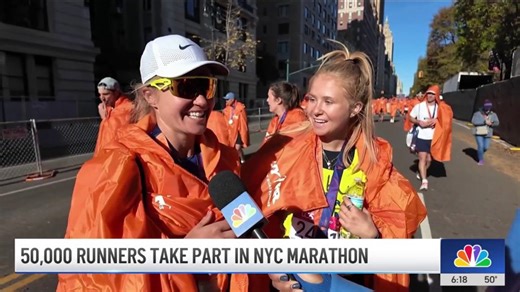 50,000 runners take part in NYC Marathon