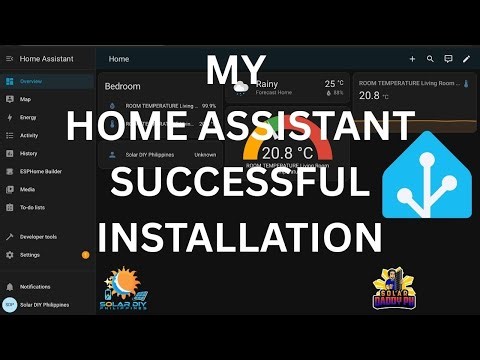 MY HOME ASSISTANT SUCCESSFUL INSTALLATION