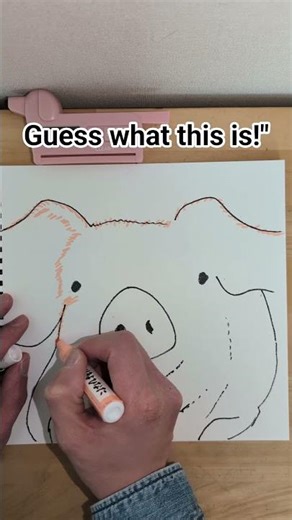 Cozy ASMR Art ☕️ 1-Minute Drawing Challenge #animalart