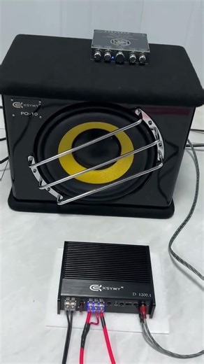 10in sub box, home audio