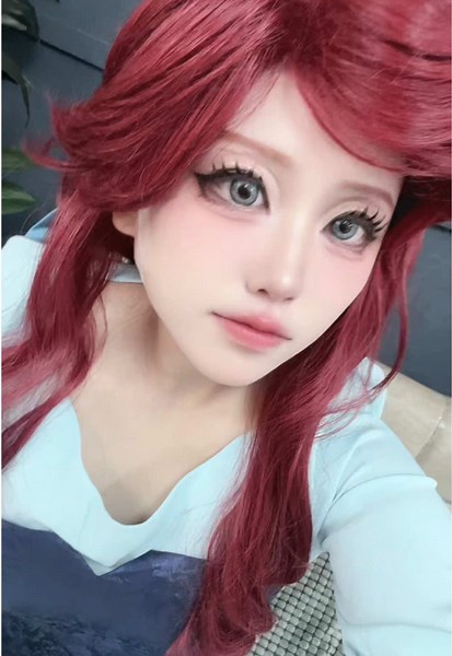 ついにDハロ……‼️🌊 #リトルマーメイド #アリエルコスプレ #Ariel #cosplay #disney