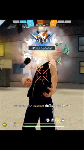 TP BOSS VS RANGER 🤫🤫🤫 #freefire #foryou #garenafreefire