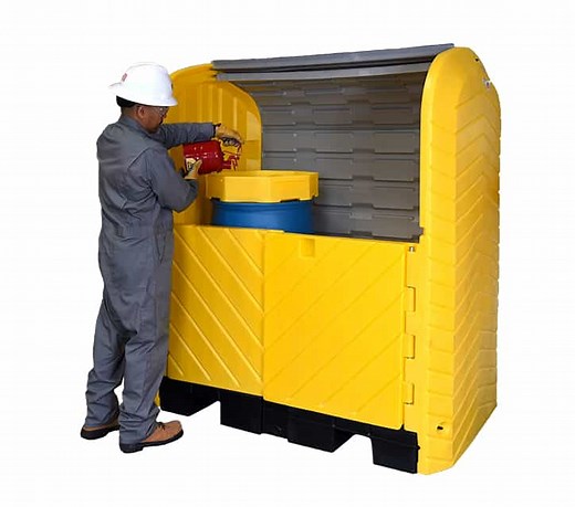 Ultra-Hard Top Spill Pallet® - P2 Plus - SpillContainment.com