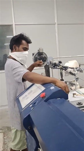 a cloth weaving machine.