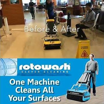 Rotowash Multi-Surface Floor Cleaning Machines