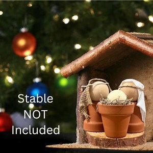 Handmade Wooden Nativity Scene Decorations |simple Nativity Scene for Small Spaces | Christmas Decor | Unique Nativity Scene - Etsy