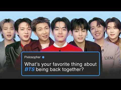 (VOSTFR) BTS 방탄소년단 Reply To Fans Online - GQ