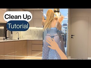 [4K] Mirror Cleaning Moment | Soft & Fresh Vibes