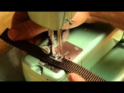 Husqvarna Viking 21A Zig Zag Demo Sewing