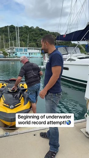Underwater World Record Attempt by Ocean Builders