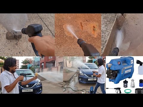 aimex D7 allround testing review portable car washer machine