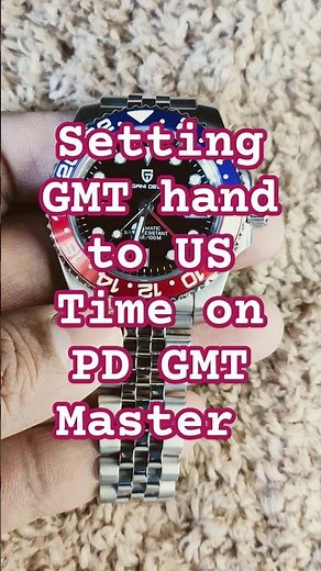 GMT Hand alignment step by step guide for PD GMT Master