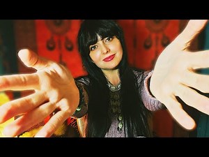 ASMR Hypnotic Hand Movements for Aura Cleansing & Deep Sleep | Reiki & Crystal Healing