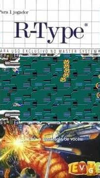 R-Type Sega Master System #retrogaming #mastersystem #8bits