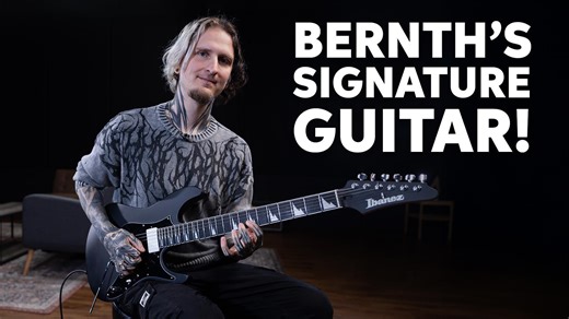Bernth’s Signature Ibanez BER10 Electric Guitar Demo - InSync | Sweetwater