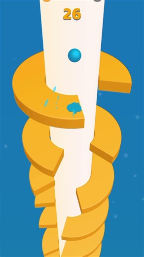 Helix Run Over gameday 🧮🎮🕹️#gameplay #gaming #gameshorts #games #shorts #helixjump #playmoregames